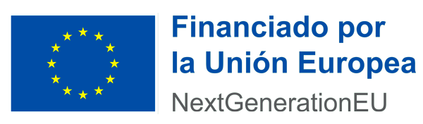 Logo Financiado por la Unión Europea, Next Generation.